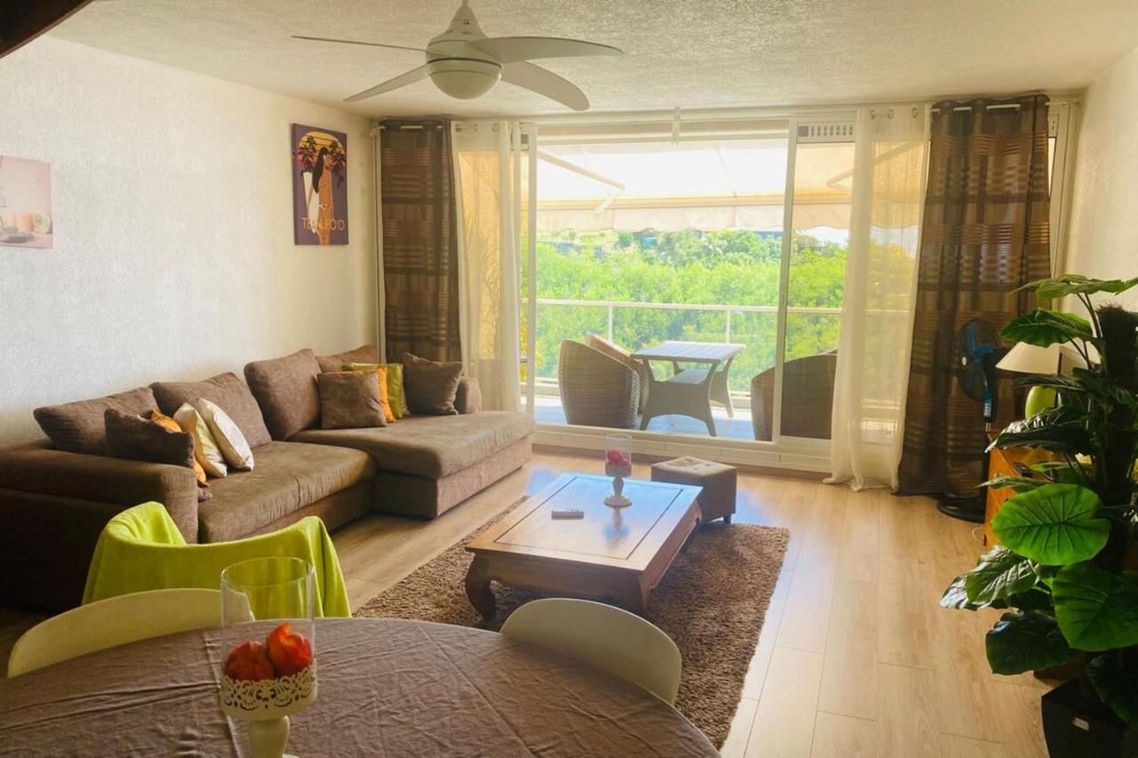 Tahiti Appartement 2 Chambres Tres Belle Vue Mer Res Tahiri 2 普纳奥亚 外观 照片